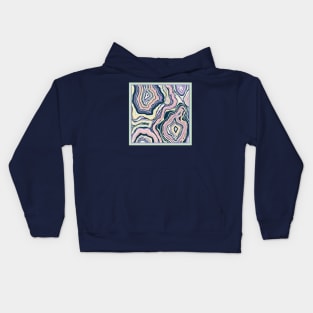 Colorful Agate Kids Hoodie